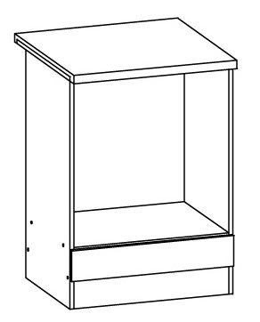 Dolná kuchynská skrinka na rúru Eliza EZ15 D60P