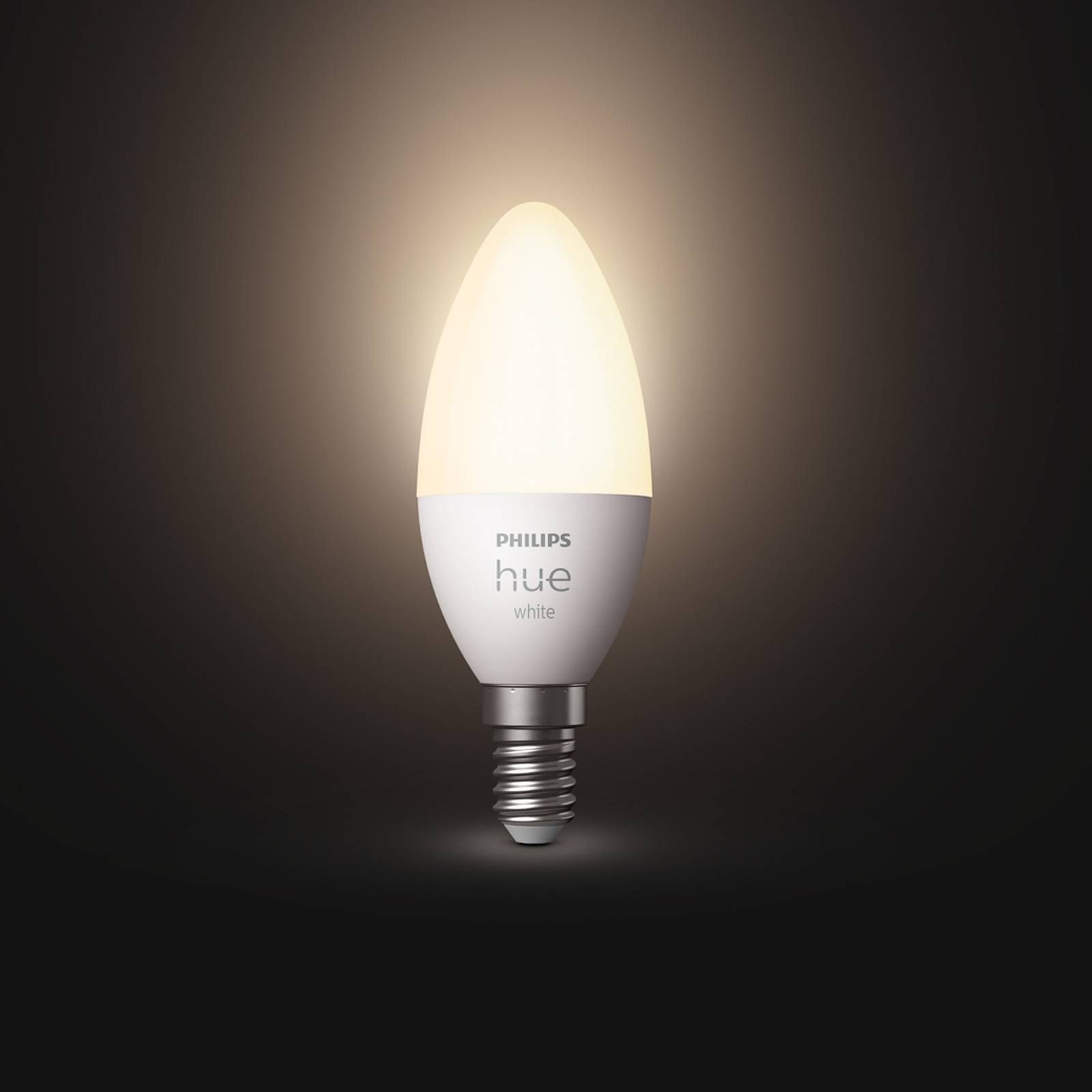 Philips Hue White 5, 5 W E14 sviečková LED, plast, E14, 5.5W, Energialuokka: F, P: 11 cm