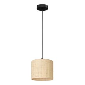 Luster na lanku RATTAN 1xE27/60W/230V pr. 18 cm ratan