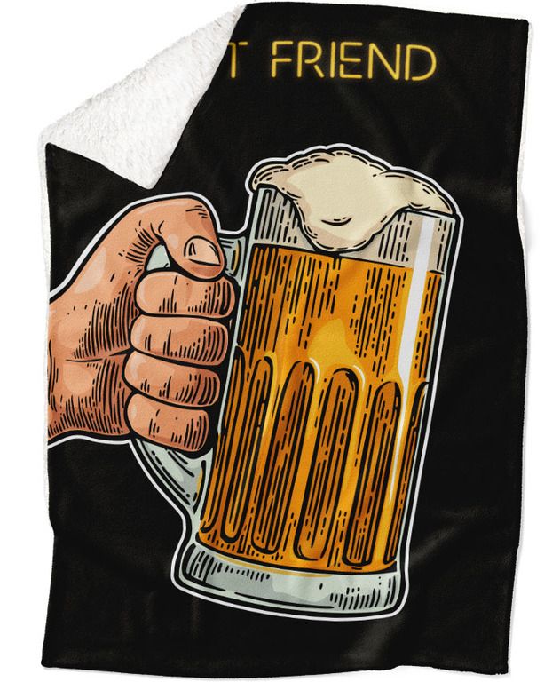 Deka Beer friend (Podšitie baránkom: ÁNO)