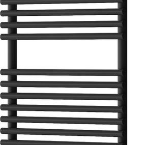 MEXEN - Sol vykurovací rebrík/radiátor 1200 x 500 mm, 569 W, čierna W125-1200-500-00-70
