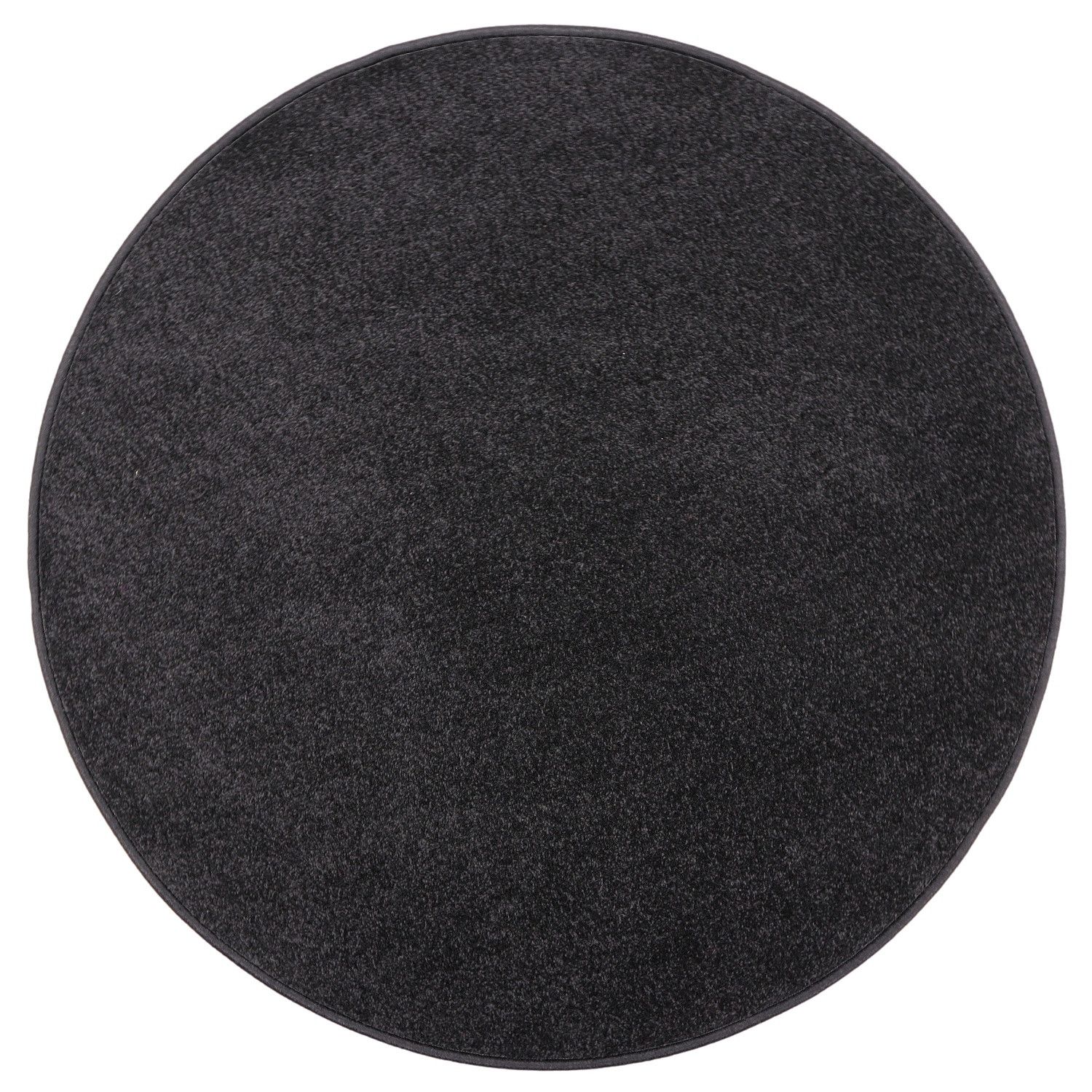 Vopi koberce AKCIA: 57x57 (průměr) kruh cm Kusový koberec Eton čierny 78 kruh - 57x57 (priemer) kruh cm