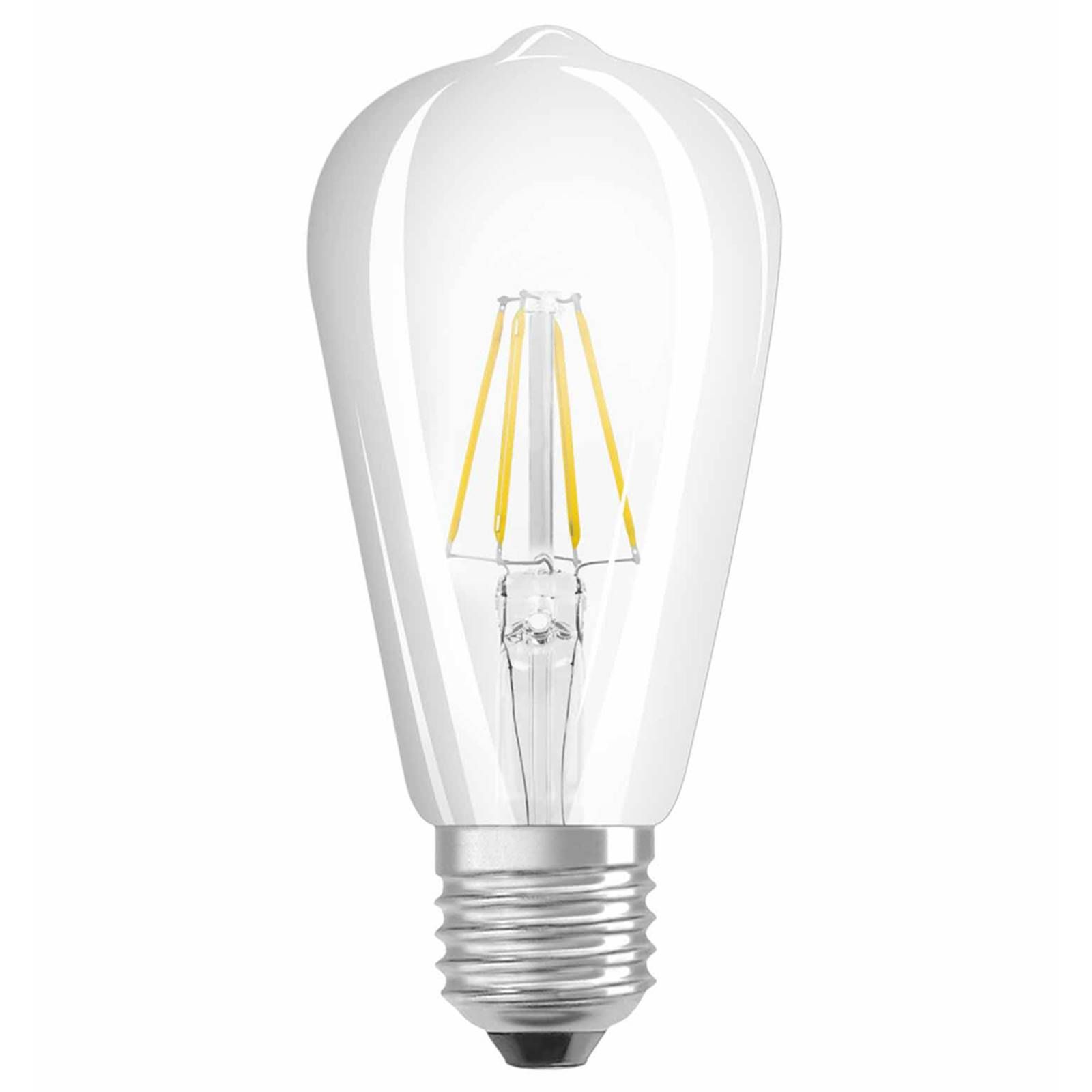 OSRAM LED žiarovka E27 6, 5W ST64 rustik 827, E27, 6.5W, Energialuokka: E, P: 14.3 cm
