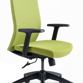 OFFICE PRO bestuhl -  OFFICE PRO bestuhl Kancelárska stolička J2 ECO BLACK BP zelená