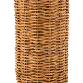 Vysoký okrúhly ratanový kvetináč Rattan honey - Ø51*109 cm