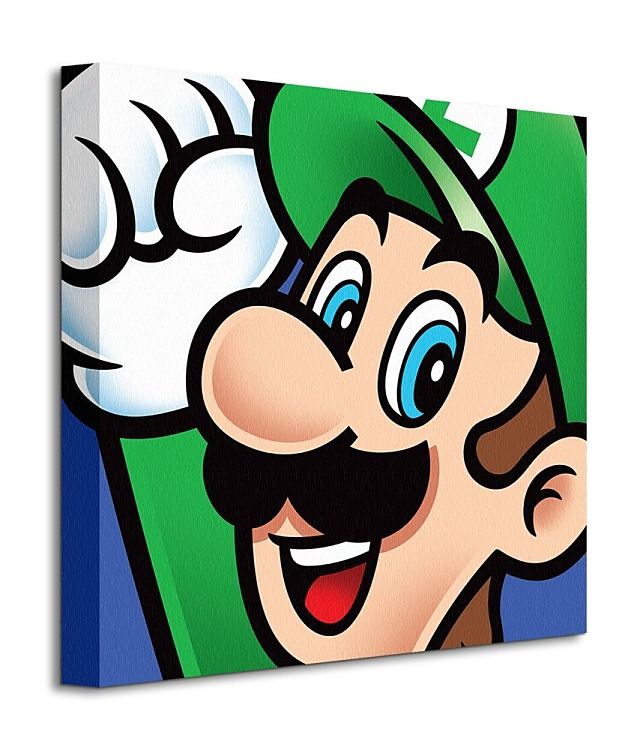 Super Mario (Luigi) - Obraz na płótnie WDC95442
