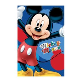Setino · Detská fleecová / flísová deka Mickey Mouse - Disney - 100 x 140 cm