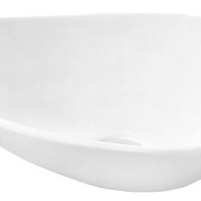 Keramické umývadlo na dosku MEXEN LORENA 53x41 cm biele