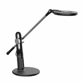 Ecolite Stolní lampa LED stmívatelná ALEX - LBL1225-CR, černá