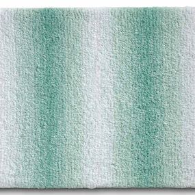 KELA Koupelnová předložka Ombre 100x60 cm  polyester nefritově zelená KL-23562