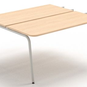 NARBUTAS - Dvojmiestny prídavný stôl ku skrini ROUND 120x144 cm - zaoblené hrany