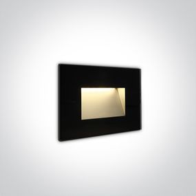Moderné svietidlo ONE LIGHT ext. vstavané svietidlo  68076/B/W