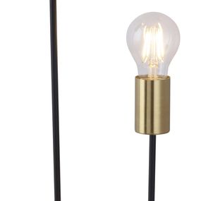 Stolová lampa Lanny 4560 (čierna + zlatá)