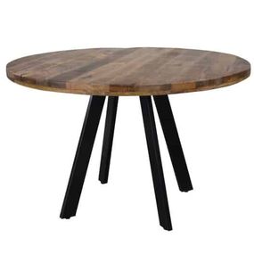 Okrúhly jedálenský stôl Iron Craft 120cm