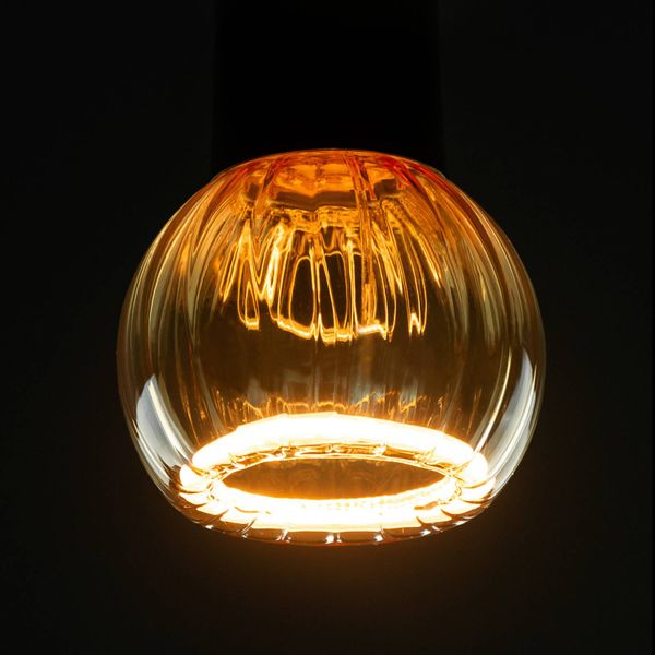Segula SEGULA LED floating globe G80 4W 922 straight gold, sklo, E27, 4W, Energialuokka: G, P: 10.5 cm