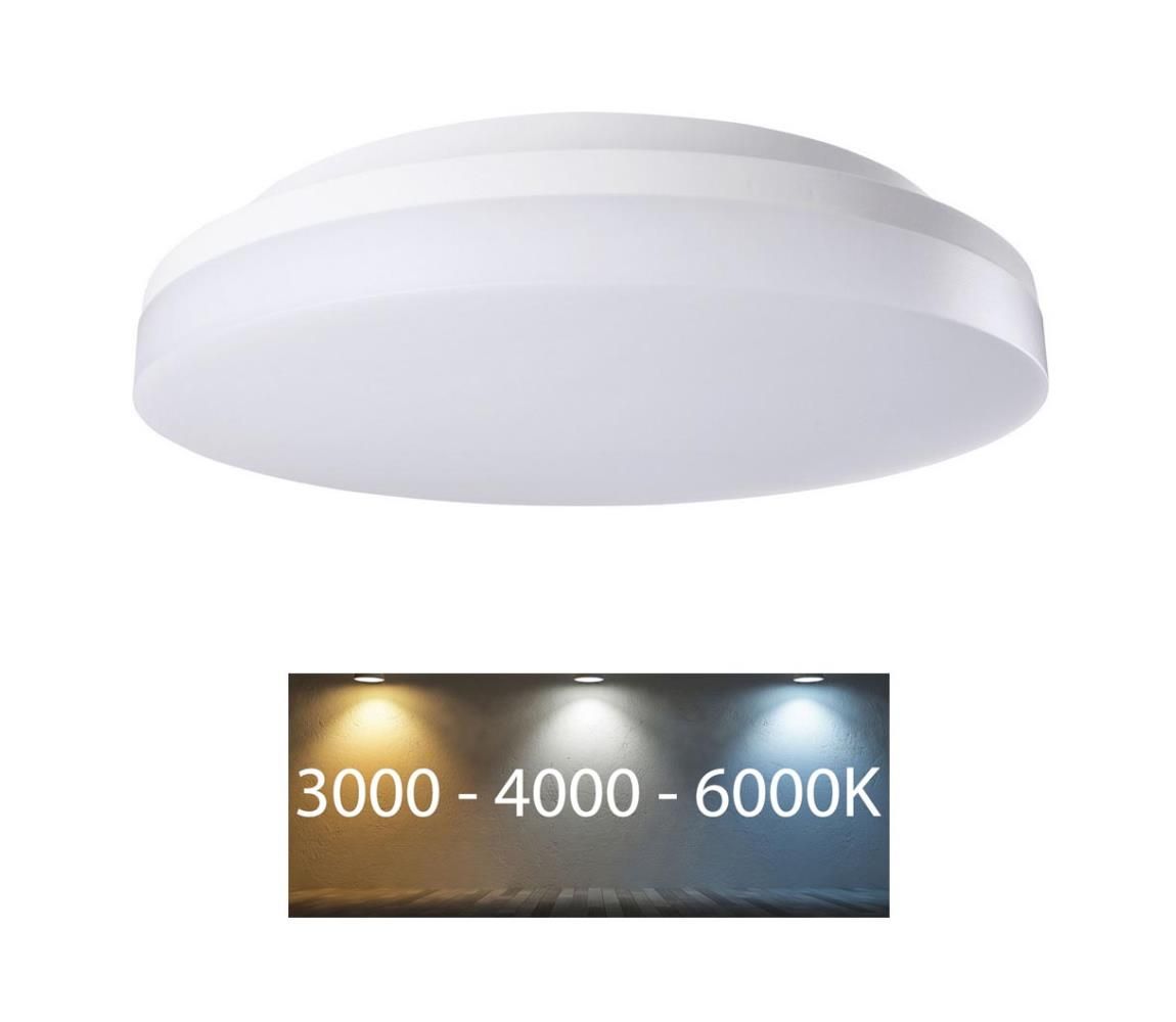 Rabalux - LED Kúpeľňové stropné svietidlo LED/18W/230V IP54 3000K/4000K/6000K