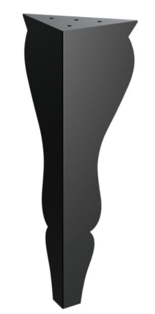 RMP Stolová noha Iris 40 cm čierna NOHA013/40