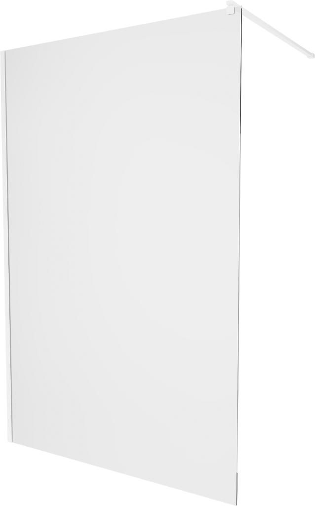 MEXEN/S - KIOTO Sprchová zástena WALK-IN 90 x 200 cm, transparent 8 mm, biela 800-090-101-20-00