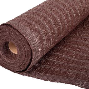 Tkanina tieniaca BrownDecor W101, 2x50 m, UV, 230 g/m2, 95% hnedá