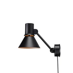 Anglepoise Type 80 W2 svetlo zástrčka čierna, Obývacia izba / jedáleň, oceľ, hliník, E27, 6W, L: 14.5 cm, K: 16cm