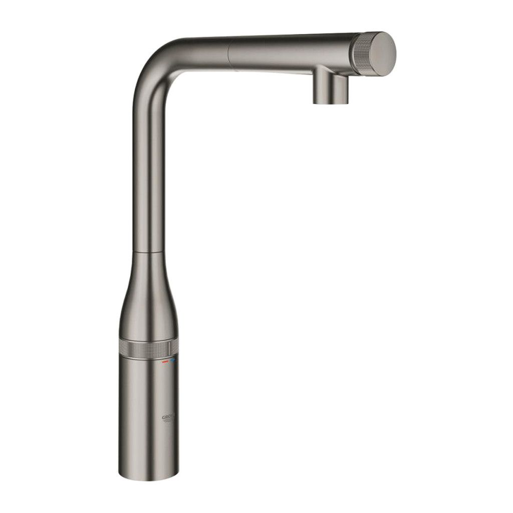 GROHE Essence SmartControl - Drezová batéria s technológiou SmartControl, kartáčovaný Hard Graphite 31615AL0