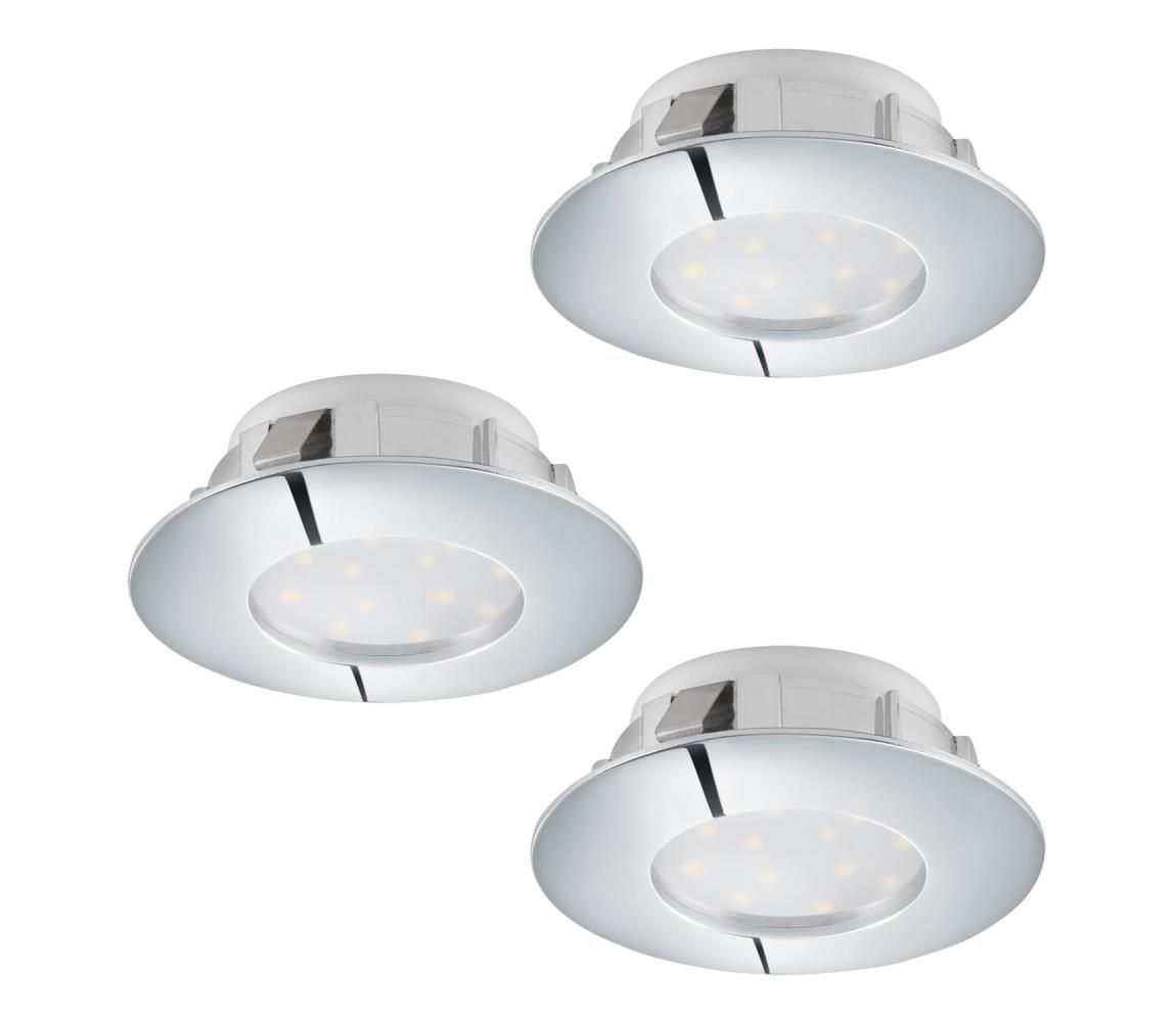 Eglo 95815 - SADA 3x LED podhľadové svietidlo PINEDA 1xLED/6W/230V