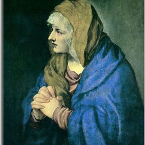 Reprodukcie Tizian - Mater Dolorosa zs18311