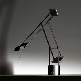 Artemide Tizio Micro stolná lampa, Pracovňa / Kancelária, hliník, plast, G4, 20W, K: 76cm