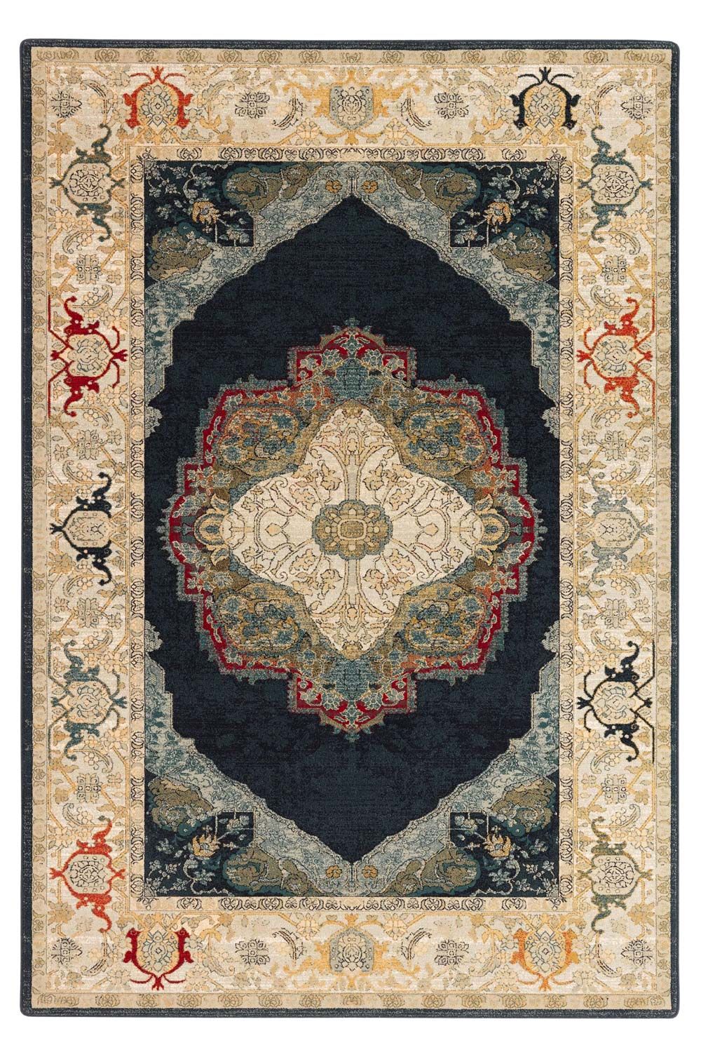 Kusový koberec Polonia Palazzo Velvet Navy 200x300 cm