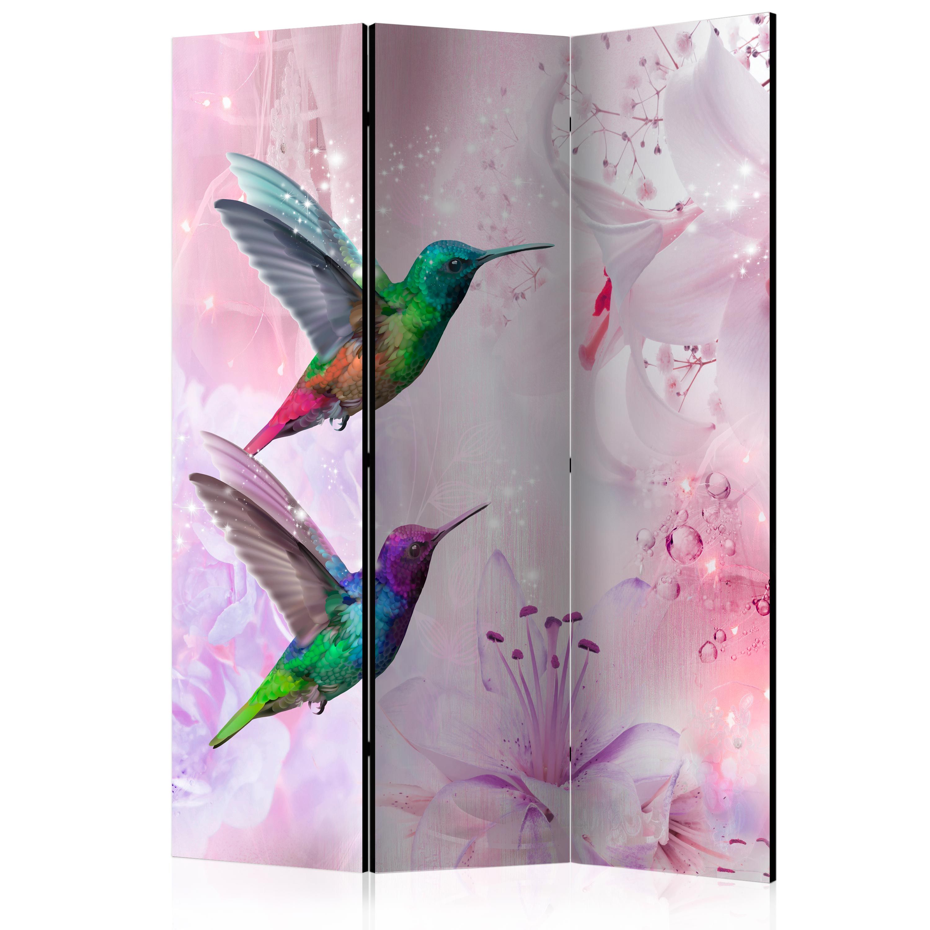Artgeist Paraván - Colourful Hummingbirds [Room Dividers]