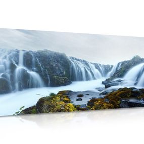 Obraz mohutné vodopády - 120x60