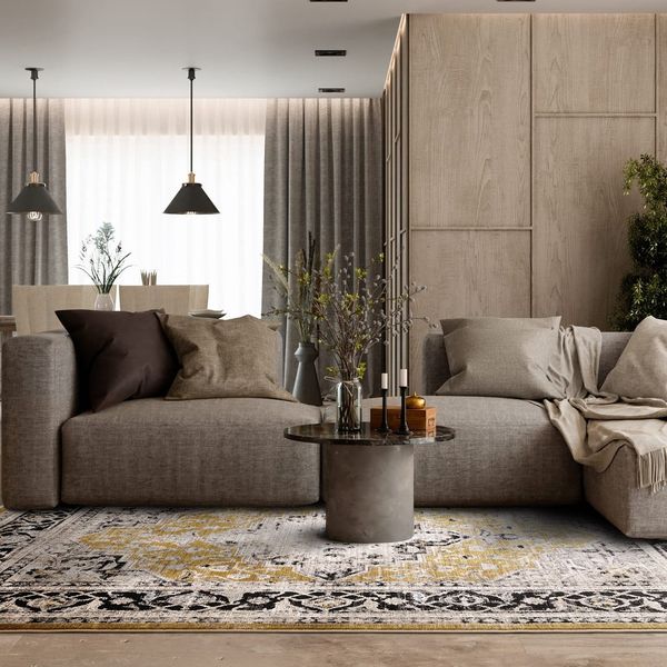 Okrovožltý koberec 200x290 cm Sovereign – Asiatic Carpets