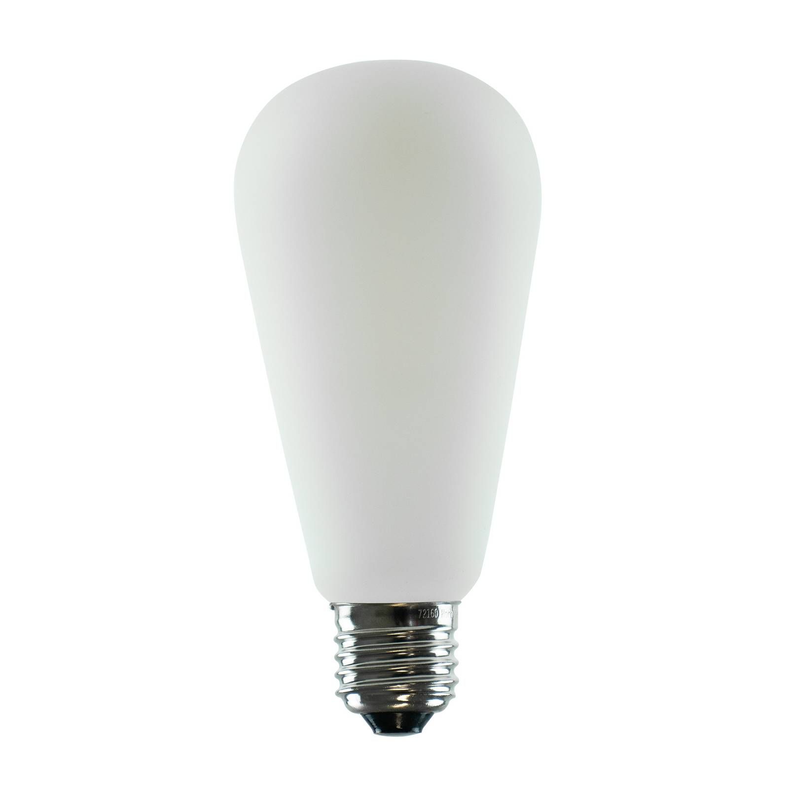 Segula SEGULA LED žiarovka 24V E27 6W 927 rustikálna opál, sklo, E27, 6W, Energialuokka: F, P: 14.5 cm