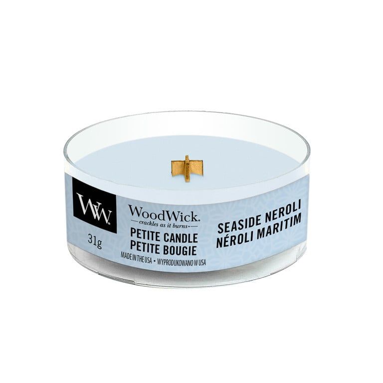 Woodwick sviečka petite Seaside Neroli