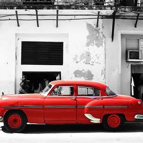 Cadillac, Havana Cuba - fototapeta FS0025