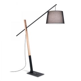 Ideal Lux 207599 stojanová lampa Eminent 1x60W | E27 - čierna