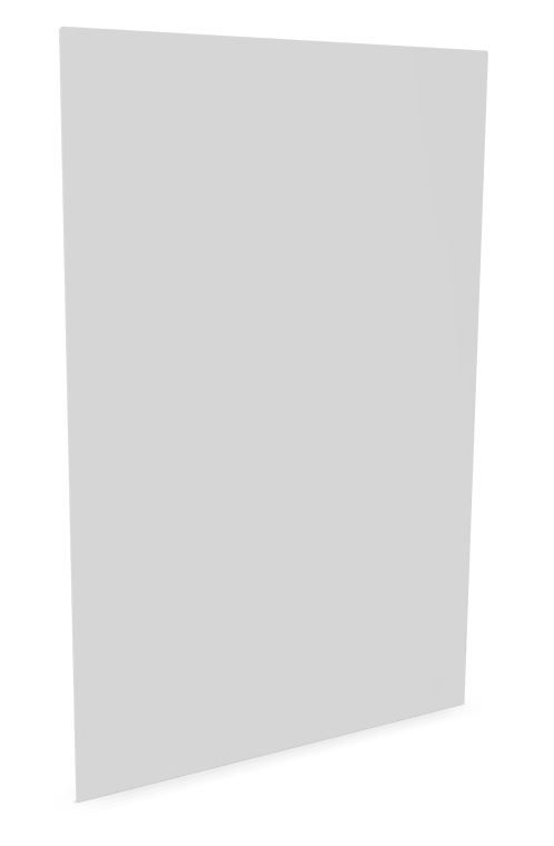 CASCANDO - Biela tabuľa PILLOW GRID 120x80 cm