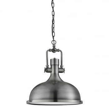 Retro a vintage svietidlo SearchLight Industrial Pendant 1322AN