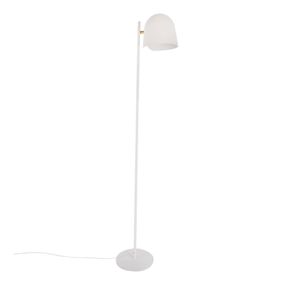 Biela stojacia lampa SULION Paris, výška 150 cm