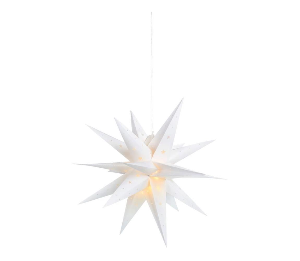 Markslöjd 704560 - LED Vianočná dekorácia VECTRA 12xLED/0,436W/230/4,5V biela 60 cm