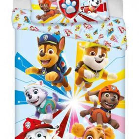 Detské obliečky 140x200 PAW PATROL záblesk