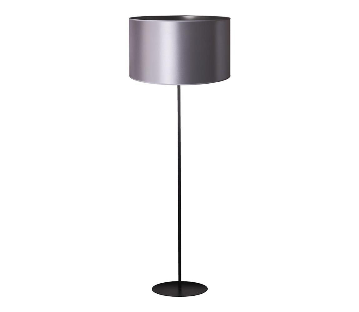 Stojacia lampa CANNES 1xE27/15W/230V 45 cm strieborná/čierna