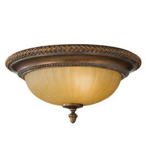 FEISS Okrúhle stropné svietidlo Kelham Hall, Obývacia izba / jedáleň, kov, sklo scavo, E27, 60W, K: 17.8cm