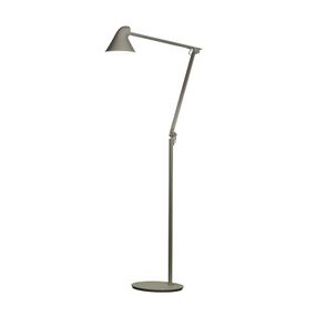 Louis Poulsen NJP stojaca LED 3 000 K tmavosivá, Obývacia izba / jedáleň, anodizovaný hliník, oceľ, 10W, K: 121.8cm