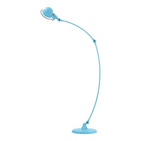 Jieldé Signal SIC843 stojaca lampa pastelová modrá, Obývacia izba / jedáleň, oceľ, hliník, E14, 25W