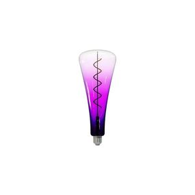 LED Žiarovka FILAMENT SHAPE T110 E27/5W/230V 1800K fialová