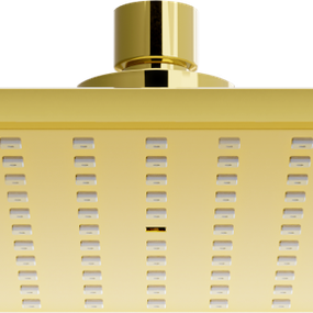 Sprchová hlavica MEXEN 20x20 cm zlatá