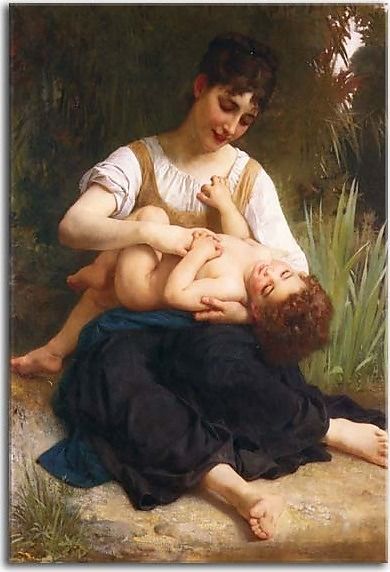 Obrazy William-Adolphe Bouguereau - Adolphus Child And Teen zs17319