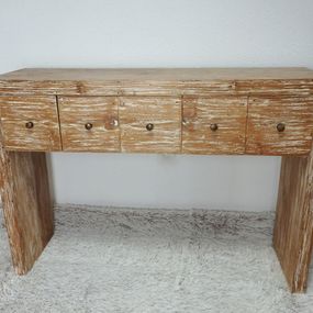 Konzolový stolík BOHO   z tíkového dreva