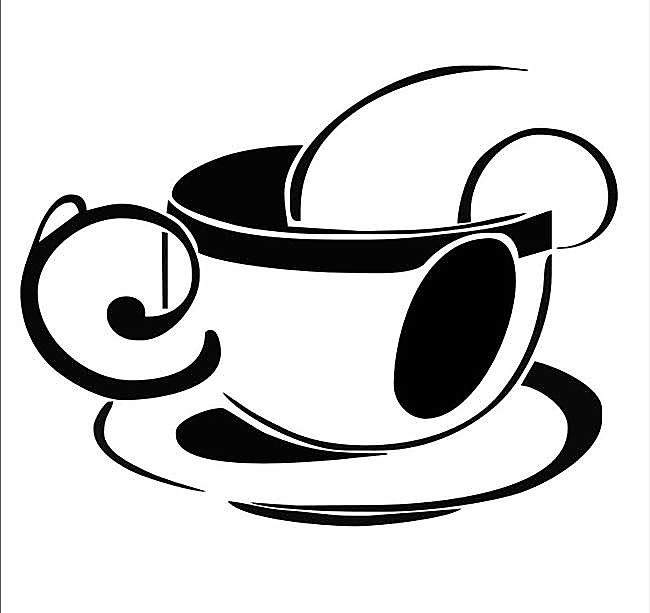 Šablóna na maľovanie - Cup of Coffee PX221